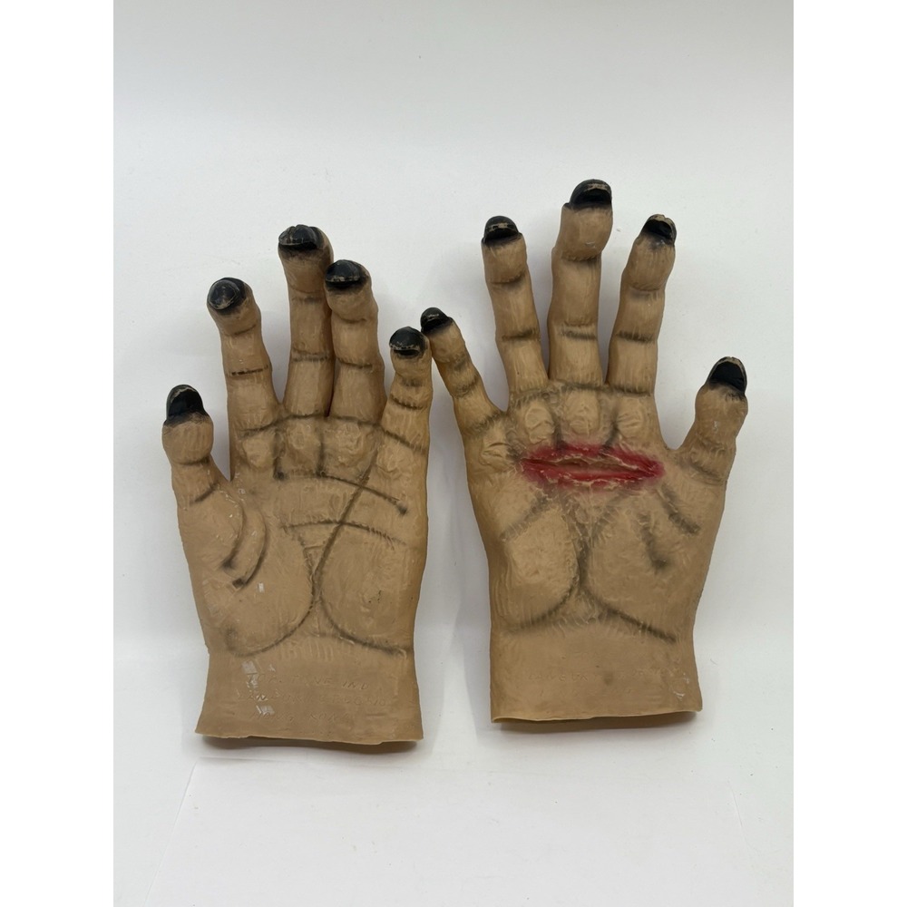 Monster Hands Gloves Halloween Zombie Haunted Cosplay Horror Silicone Costume